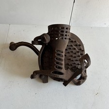 Antigua herramienta de granja rústica primitiva de maíz de hierro fundido decoración de granja antigua segunda mano  Embacar hacia Mexico