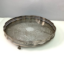 Silver plate round for sale  WETHERBY