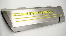 Sobreposições de tampa de trilho de combustível amarelo "Camaro" 2 peças serve 2016-2021 Chevy Camaro SS V8 comprar usado  Enviando para Brazil