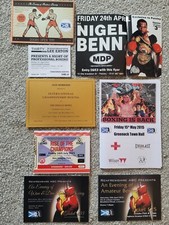 Various boxing tickets for sale  JOHNSTONE