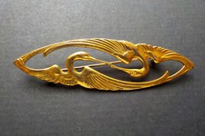 Broche métal doré d'occasion  Besançon