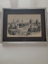 Vintage lithograph print for sale  Mayo