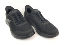 Tênis Skechers Go Walk Flex Slip-Ins Preto SN 216324, EUA Masculino Tamanho 10.5, usado comprar usado  Enviando para Brazil