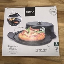 Boska Holland ferro fundido pizza padeiro churrasqueira mini forno grelha 320502 7,5” caixa aberta, usado comprar usado  Enviando para Brazil