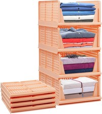 Stackable foldable wardrobe for sale  SALFORD
