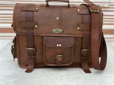 Men leather messenger for sale  USA