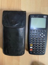 Calculadora gráfica HP 50g com estojo desgastado sem baterias ou defeito de tela de cartão comprar usado  Enviando para Brazil