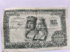 Billet banque espagne d'occasion  Feucherolles