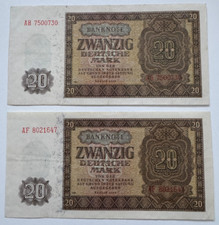 Ddr deutsche mark gebraucht kaufen  Lottstetten