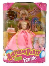 1998 Birthday Party Barbie Puppe / Geburtstags-Barbie / Mattel 22905, NrfB comprar usado  Enviando para Brazil