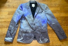 Jaqueta Blazer Diesel J-Thessena Roxa Estampa Montanha Tamanho M Pássaros Natureza $858 comprar usado  Enviando para Brazil