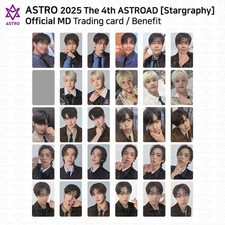 Cartão fotográfico ASTRO 2025 The 4th ASTROAD Stargraphy oficial MD cartão comercial benefício comprar usado  Enviando para Brazil