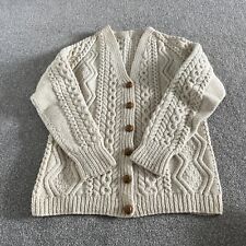 Wool cardigan white for sale  MIDDLESBROUGH
