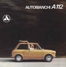 Catalogue brochure autobianchi d'occasion  Palaiseau