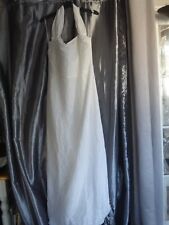 Robe blanche satin d'occasion  Annecy