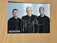 Scooter autogrammkarte riginal gebraucht kaufen  Perkam