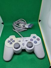 Genuíno original Sony Playstation 1 PS1 controle analógico cinza claro com fio GC , usado comprar usado  Enviando para Brazil