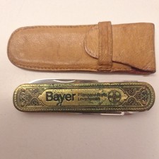 Bayer taschenmesser bierhoff gebraucht kaufen  Vögelsen