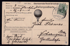 Af645 ballonpost karte gebraucht kaufen  Hürth