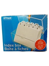 Stylex kartenbox aufbewahrungs gebraucht kaufen Stylex kartenbox aufbewahrungs gebraucht kaufen  Deutschland