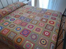 Coperta granny uncinetto usato  Zoagli