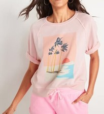 Moletom OLD NAVY Vintage Manga Cotovelo Gola Redonda #W313, usado comprar usado  Enviando para Brazil