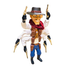 Boneco Full Moon Toys PUPPET MASTER SIX SHOOTER versão dourada raro solto comprar usado  Enviando para Brazil
