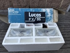Lucas fog lamps for sale  RAINHAM