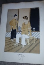 Foujita lithographie couleur d'occasion  Bardos