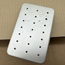 Caixa com estojo de pesca com mosca Perrine com porta interna 6” por 4” alumínio EUA MUITO BOM ESTADO, usado comprar usado  Enviando para Brazil