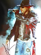 AXL ROSE original signiert – GROSSFOTO - GUNS N' ROSES comprar usado  Enviando para Brazil