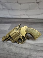 Pistola de revólver vintage BBB 1979 Baron Buckle latão maciço 6119 Taiwan antiga  comprar usado  Enviando para Brazil