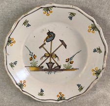 Magnifique assiette ceramique d'occasion  Monnaie
