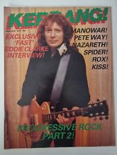 Kerrang 1983 fastway for sale  SOLIHULL