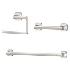 Pfister Vaneri 3 peças conjunto de ferragens de banheiro com barra de toalha, anel de toalha, vaso sanitário comprar usado  Enviando para Brazil
