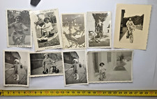 Fotos do triciclo infantil italiano vintage 30' P/W lote de 9 fotografias comprar usado  Enviando para Brazil