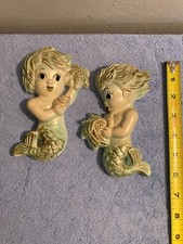 Vintage chalkware mermaid for sale  Franklin Park