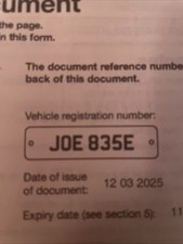 Joe 835e cherished for sale  RUGBY