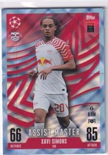 Topps Match Attax Champions League 23/24 Extra Cristal Tarjeta 146 Xavi Simons comprar usado Topps Match Attax Champions League 23/24 Extra Cristal Tarjeta 146 Xavi Simons comprar usado  Enviando para Brazil