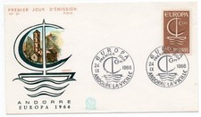 Andorra französische post usato  Roma