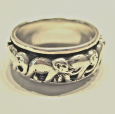 Sterling silver elephant for sale  BIRMINGHAM
