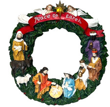 Christmas wreath resin for sale  Dothan