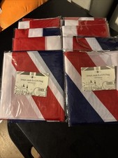 Bandeiras Union Jack 5 pés x 3 pés lote de 10 comprar usado  Enviando para Brazil