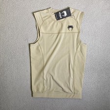 Usado, Camisa masculina Venum G Fit Air Rashguards bege grande sem mangas MMA academia ativa nova com etiquetas comprar usado  Enviando para Brazil