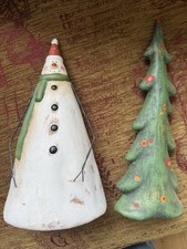 Rustic ceramic snowman for sale Rustic ceramic snowman for sale  CARRICKFERGUS