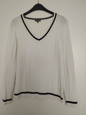 Strickpullover montego weiß gebraucht kaufen  Weinheim