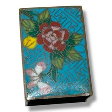 Cloisonn brass enamel for sale  LYDBROOK