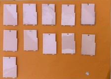 Lote de 11 tampas de bateria Nintendo Ds Lite coral rosa peças originais do fabricante de equipamento original comprar usado  Enviando para Brazil