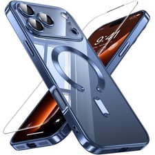 Capa telefone à prova de choque + vidro temperado para iPhone 17 Pro Max 17 Air Case comprar usado  Enviando para Brazil