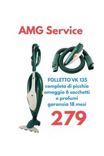 Folletto 135 aspirapolvere usato  Salerno